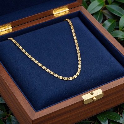 Cadena Estrella Oro 10k