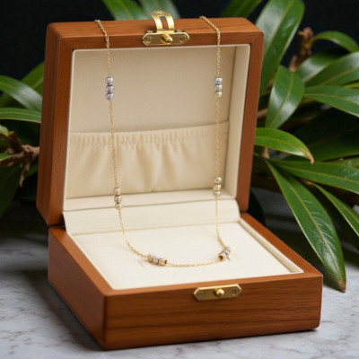 Gargantilla Balls Oro 10k